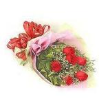 鲜花:四面观花插一个，高2.2米以上，主要以非洲菊为主，间插玫瑰，百合等（此花需提前预定）