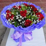 鲜花红玫瑰11支