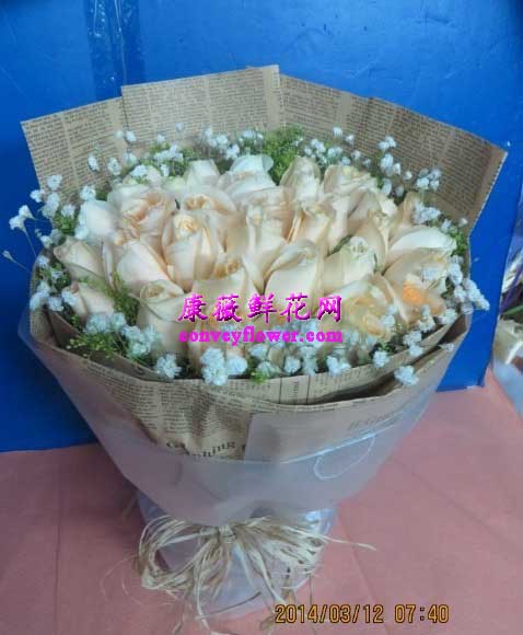 七夕节鲜花速递-康薇鲜花网